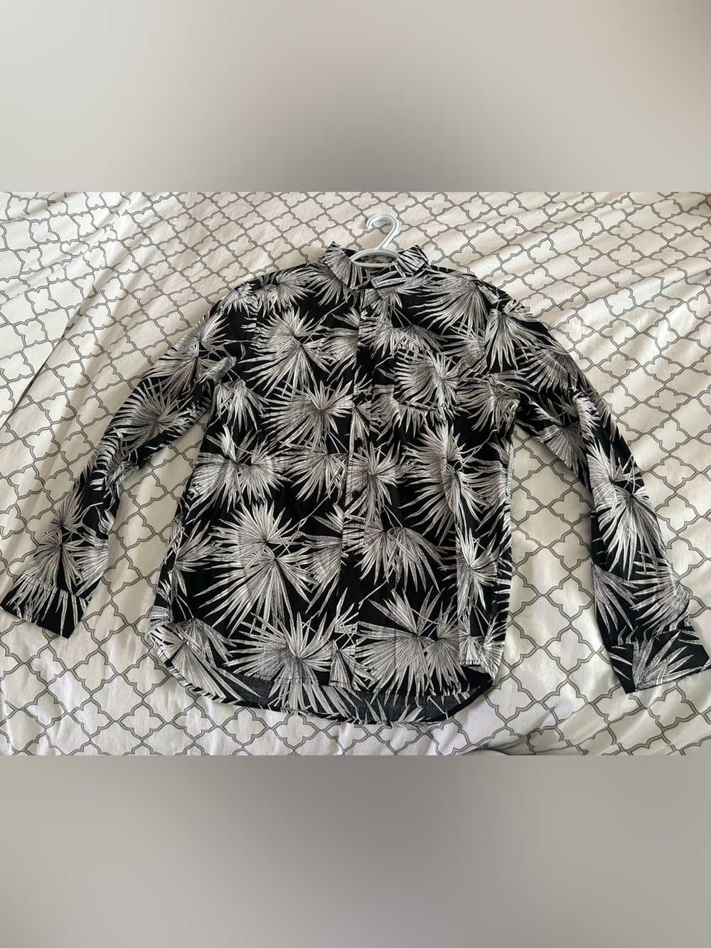 NWT Dangerfield Palm Long-Sleeve Shirt